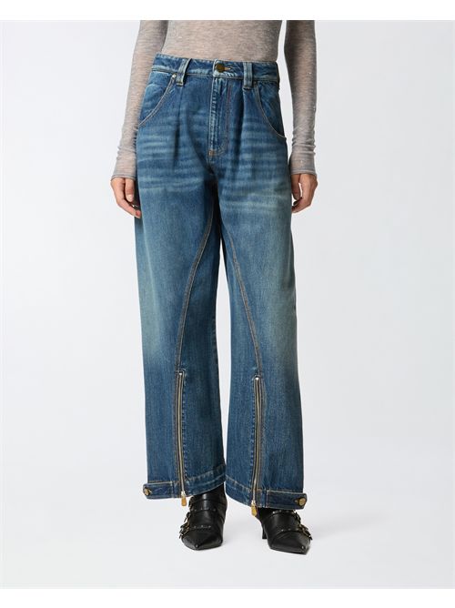 Jeans balloon con zip PINKO | 105680A2TX/PJZ